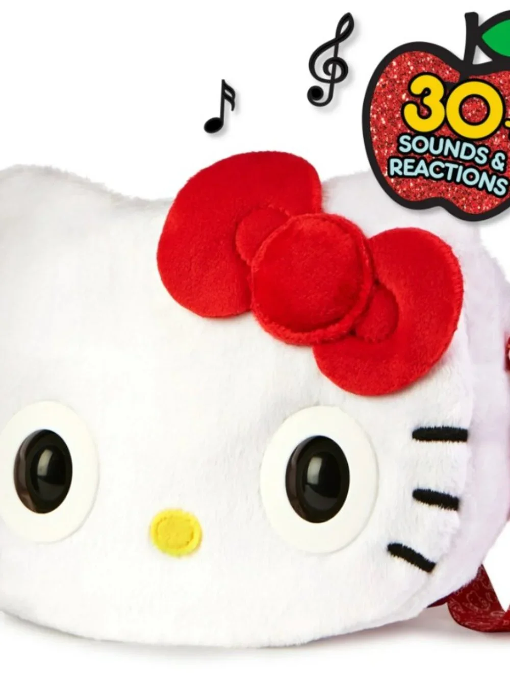 NEW Hello Kitty Sanrio Purse Pets w/ 30 Sounds Blinking Eyes Crossbody Bag Inter